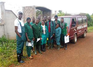 Dr Galani and students