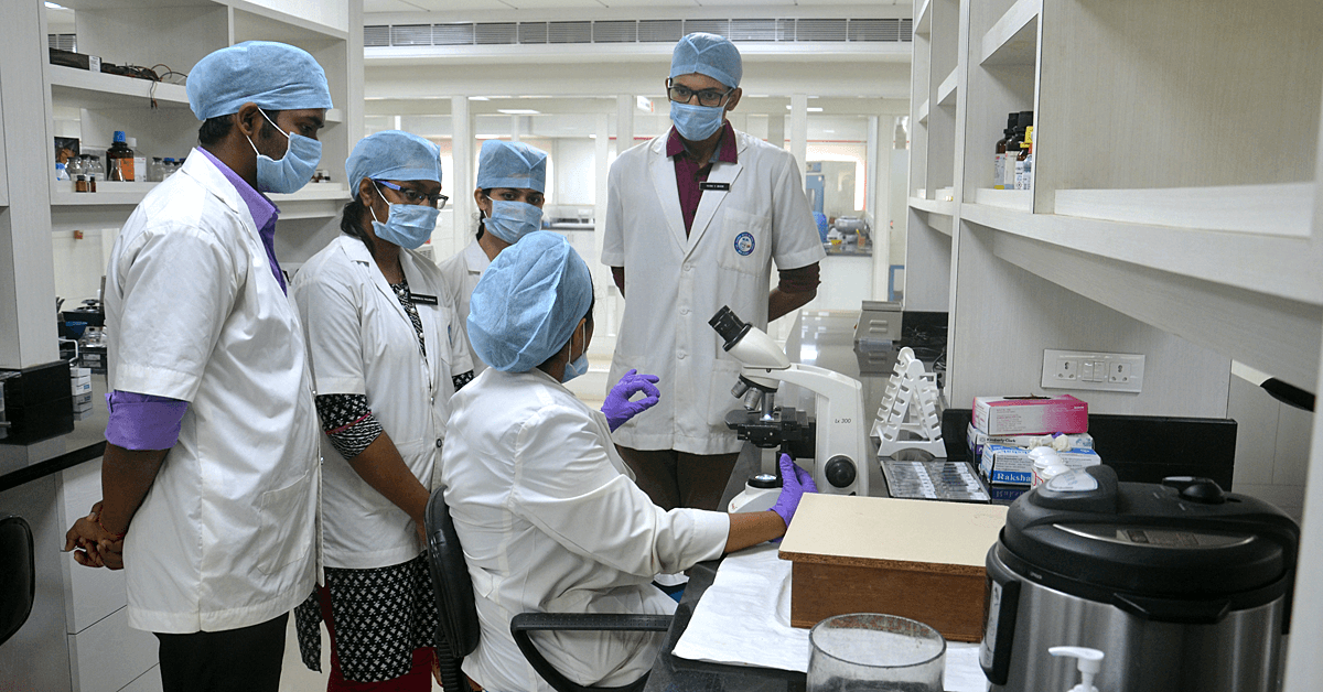 Instructing students at MMDC