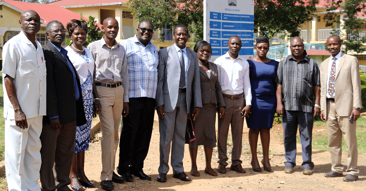 The Department of Biological Sciences faculty and staff