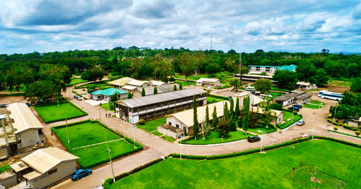 Campus of the University of Energy and Natural Resources in Sunyani, Ghana